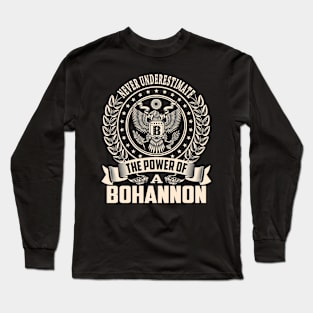 BOHANNON Long Sleeve T-Shirt